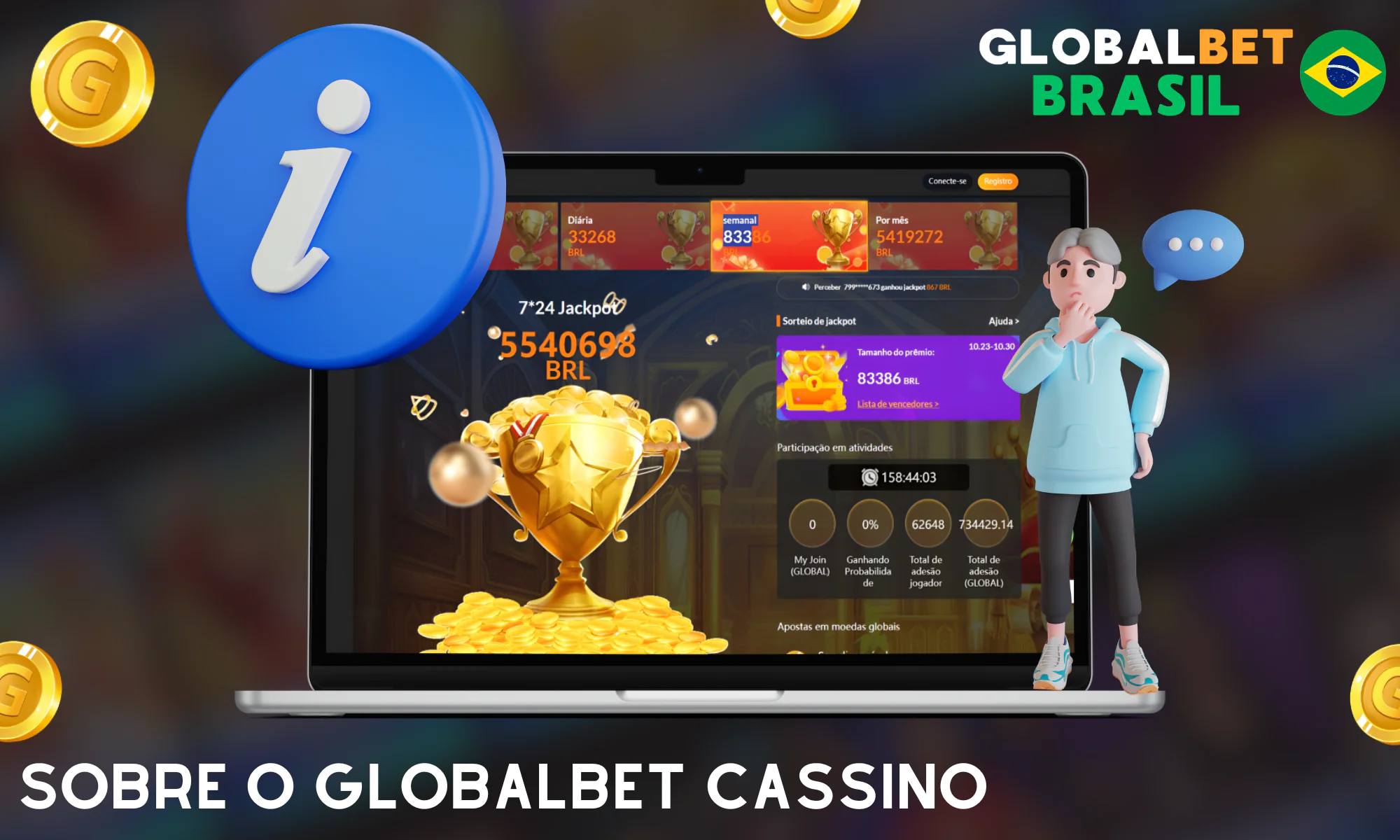 Mais informações sobre o GlobalBet Casino